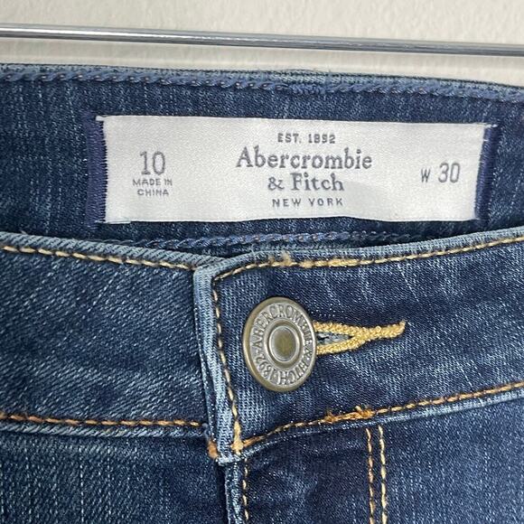 ABERCROMBIE AND FITCH WOMEN'S FLARE    MID RISE DENIM  SIZE 30 - Picture 5 of 8